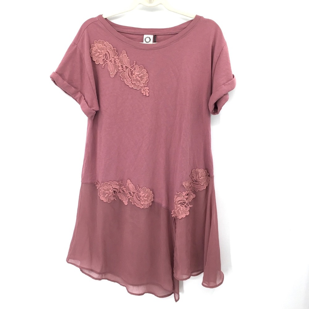 Akemi & Kin Mauve Romantic Goth lagenlook Mori Girl romantic boho coquette S
